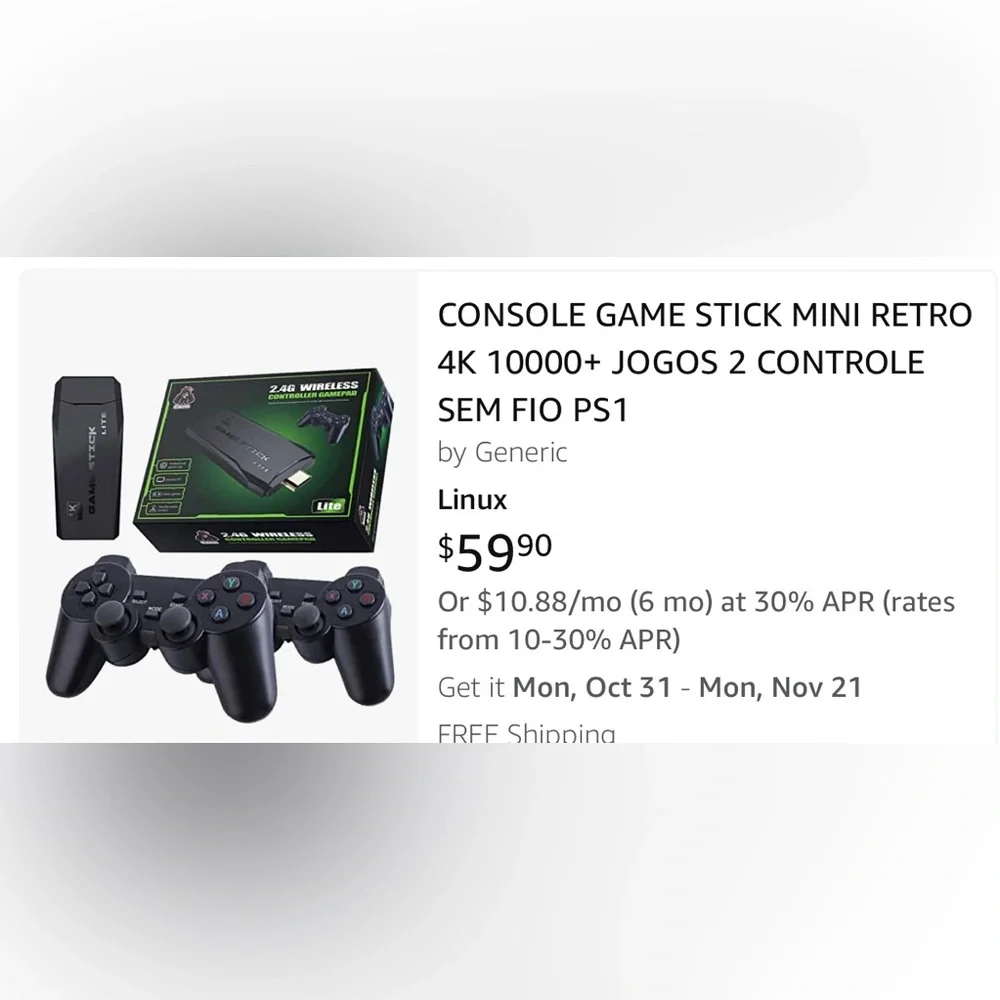 Wireless controller gamepad open box